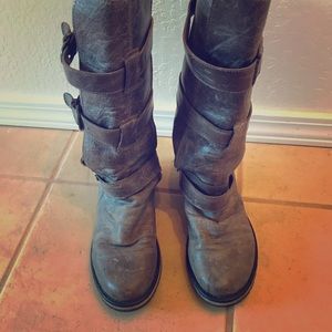 Steve Madden Buckle Boots